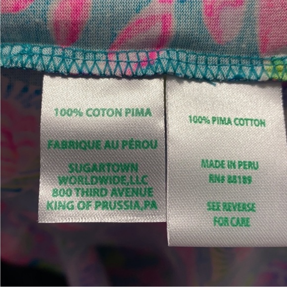 LILLY PULITZER naila midi dress Maldives green turtle wave tie dress - Picture 7 of 8